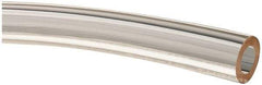 Made in USA - 3/8" ID x 5/8" OD, 1/8" Wall Thickness, Cut to Length (50' Standard Length) Plastic Tube - Clear, 45 Max psi, 65 Hardness - Best Tool & Supply