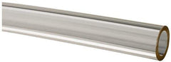 Made in USA - 5/16" ID x 7/16" OD, 1/16" Wall Thickness, Cut to Length (50' Standard Length) Plastic Tube - Clear, 21 Max psi, 40 Hardness - Best Tool & Supply