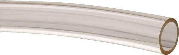 Made in USA - 1/2" ID x 5/8" OD, 1/16" Wall Thickness, Cut to Length (50' Standard Length) Plastic Tube - Clear, 14 Max psi, 40 Hardness - Best Tool & Supply