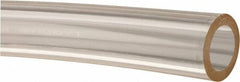 Made in USA - 1/2" ID x 3/4" OD, 1/8" Wall Thickness, Cut to Length (50' Standard Length) Plastic Tube - Clear, 25 Max psi, 40 Hardness - Best Tool & Supply