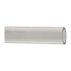 Made in USA - 1" ID x 1-1/4" OD, 1/8" Wall Thickness, Cut to Length (50' Standard Length) Plastic Tube - Clear, 14 Max psi, 40 Hardness - Best Tool & Supply