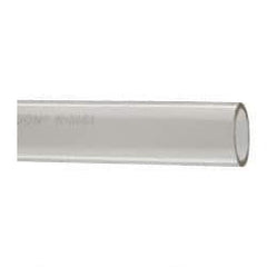 Made in USA - 1" ID x 1-1/4" OD, 1/8" Wall Thickness, Cut to Length (50' Standard Length) Plastic Tube - Clear, 14 Max psi, 40 Hardness - Best Tool & Supply