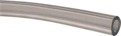 Made in USA - 3/8" ID x 5/8" OD, 1/8" Wall Thickness, Cut to Length (50' Standard Length) Plastic Tube - Clear, 14 Max psi, 63 Hardness - Best Tool & Supply