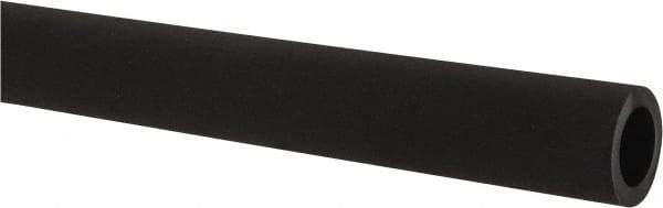 Made in USA - 3/8" ID x 9/16" OD, 3/32" Wall Thickness, Cut to Length (50' Standard Length) Norprene Tube - Black, 11 Max psi, 60 Shore A Hardness - Best Tool & Supply