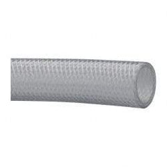 Made in USA - 1" ID x 1-5/16" OD, 5/32" Wall Thickness, Cut to Length (100' Standard Length) PVC Tube - Clear, 96 Max psi, 80 Hardness - Best Tool & Supply