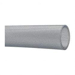 Made in USA - 2" ID x 2-1/2" OD, 1/4" Wall Thickness, Cut to Length (50' Standard Length) PVC Tube - Clear, 80 Max psi, 80 Hardness - Best Tool & Supply