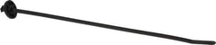 Thomas & Betts - 9.6" Long Black Nylon Standard Cable Tie - 65 Lb Tensile Strength, 1.65mm Thick, 1-3/4" Max Bundle Diam - Best Tool & Supply