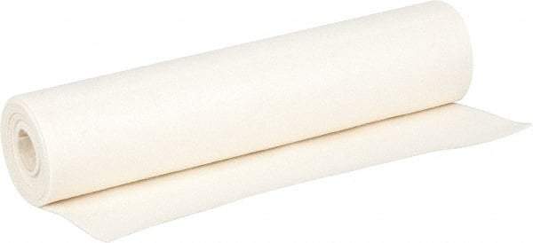 Made in USA - 1/16 Inch Thick x 60 Inch Wide x 12 Inch Long, Pressed Wool Felt Sheet - 1 Lbs/Square Yd., White, 500 psi - Best Tool & Supply