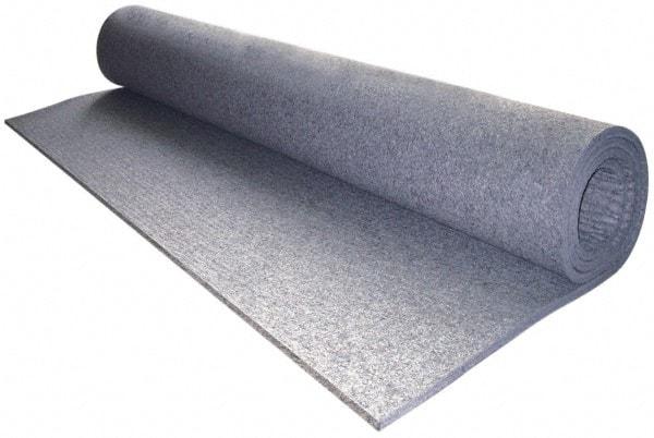 Made in USA - 1/8 Inch Thick x 60 Inch Wide x 60 Inch Long, Pressed Wool Felt Sheet - 2 Lbs/Square Yd., Gray, 400 psi - Best Tool & Supply