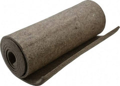 Made in USA - 1/4 Inch Thick x 60 Inch Wide x 12 Inch Long, Pressed Wool Felt Sheet - 4 Lbs/Square Yd., Gray, 400 psi - Best Tool & Supply