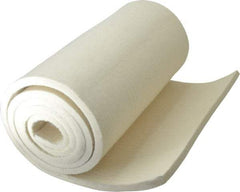 Made in USA - 3/8 Inch Thick x 66 Inch Wide x 12 Inch Long, Pressed Wool Felt Sheet - 4.6 Lbs/Square Yd., White, 400 psi - Best Tool & Supply