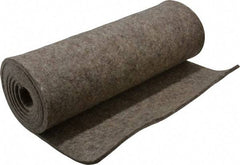 Made in USA - 3/16 Inch Thick x 72 Inch Wide x 12 Inch Long, Pressed Wool Felt Sheet - 2.3 Lbs/Square Yd., Gray, 250 psi - Best Tool & Supply