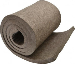 Made in USA - 3/4 Inch Thick x 72 Inch Wide x 12 Inch Long, Pressed Wool Felt Sheet - 9.2 Lbs/Square Yd., Gray, 250 psi - Best Tool & Supply