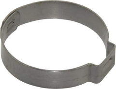 Oetiker - 27 to 30.1mm, 1-Ear Clamp - 1-3/16" Noml Size, 10mm Inner Width, 7mm Wide x 0.6mm Thick, Stainless Steel - Best Tool & Supply