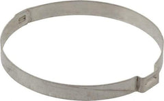 Oetiker - 60.4 to 63.5mm, 1-Ear Clamp - 2-1/2" Noml Size, 10mm Inner Width, 7mm Wide x 0.6mm Thick, Stainless Steel - Best Tool & Supply