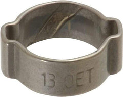 Oetiker - 11 to 13mm, 2 Ear Clamp - 1/2" Nominal Size - Best Tool & Supply