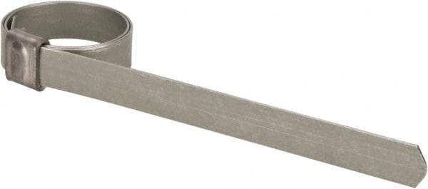 IDEAL TRIDON - 13/16" ID Galvanized Steel Preformed J-Type Clamp - 3/8" Wide, 0.025" Thick - Best Tool & Supply