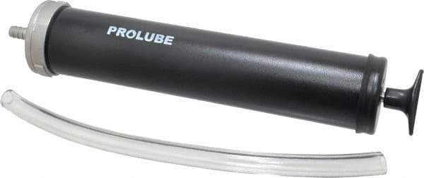 PRO-LUBE - Oil Lubrication Aluminum Suction Gun - For 16 oz Container, Use with Non-Corrosive Liquids - Best Tool & Supply