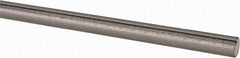 Made in USA - 3/8" Diam, 2' Long, 1045 Steel Keyed Round Linear Shafting - 3/32" Key - Best Tool & Supply