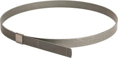 IDEAL TRIDON - 8" ID, Galvanized Steel Preformed Center Punch Type Clamp - 5/8" Wide x 0.03" Thick - Best Tool & Supply