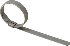 IDEAL TRIDON - 1-3/8" ID Grade 201 Stainless Steel Preformed Center Punch Clamp - 3/8" Wide, 0.025" Thick - Best Tool & Supply