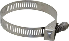 IDEAL TRIDON - SAE Size 36, 1 to 2-3/4" Diam, Stainless Steel Quick Release Worm Drive Clamp - 1/2" Wide, Material Grade 301, Series 550 - Best Tool & Supply