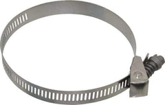 IDEAL TRIDON - SAE Size 48, 1-1/2 to 3-1/2" Diam, Stainless Steel Quick Release Worm Drive Clamp - 1/2" Wide, Material Grade 301, Series 550 - Best Tool & Supply