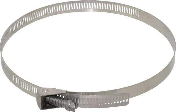 IDEAL TRIDON - SAE Size 104, 3 to 7" Diam, Stainless Steel Quick Release Worm Drive Clamp - 1/2" Wide, Material Grade 301, Series 550 - Best Tool & Supply