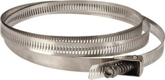 IDEAL TRIDON - SAE Size 248, 1-3/4 to 16" Diam, Stainless Steel Quick Release Worm Drive Clamp - 1/2" Wide, Material Grade 301, Series 550 - Best Tool & Supply