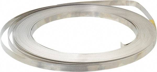 IDEAL TRIDON - Grade 201, Stainless Steel Banding Strap Roll - 1/2" Wide x 0.03" Thick - Best Tool & Supply