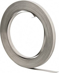 IDEAL TRIDON - Grade 201, Stainless Steel Banding Strap Roll - 5/8" Wide x 0.03" Thick - Best Tool & Supply