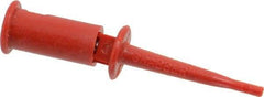 Pomona - Red Electrical Test Equipment Clip - Use with SMD Grabbers - Best Tool & Supply