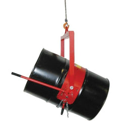 Wesco Industrial Products - 800 Lb Load Capacity, 55 Gal Drum Lifter - 8-1/2" Wide x 36" High, Steel Wheels - Best Tool & Supply