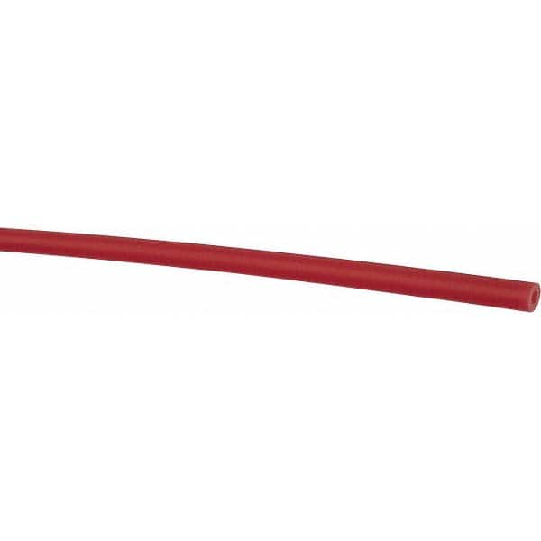 1/16″ ID x 1/8″ OD, 1/32″ Wall Thickness, Polyethylene Tube 150 psi, Red, Cut to Length, 2,500' Std Coil Length