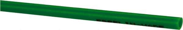 Coilhose Pneumatics - 0.106" ID x 5/32" OD, 0.025" Wall Thickness, Cut to Length (2,500' Standard Length) Polyethylene Tube - Green, 150 Max psi - Best Tool & Supply