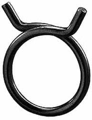 Rotor Clip - 2.12" Wide, Carbon Steel Single Wire Hose Clamp - Best Tool & Supply