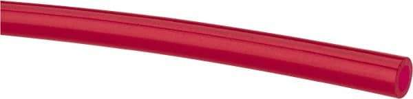 Coilhose Pneumatics - 4mm OD, Cut to Length (1000' Standard Length) Polyurethane Tube - Red, 120 Max psi, 95 Hardness - Best Tool & Supply