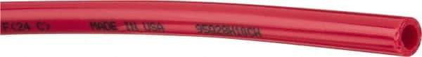 Coilhose Pneumatics - 8mm OD, Cut to Length (500' Standard Length) Polyurethane Tube - Red, 145 Max psi, 95 Hardness - Best Tool & Supply