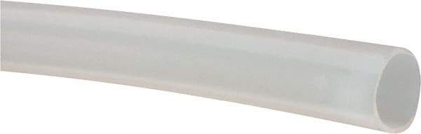 Value Collection - 3/8" ID x 7/16" OD, 1/32" Wall Thickness, Cut to Length (50' Standard Length) PTFE Tube - Natural White, 60 Hardness - Best Tool & Supply