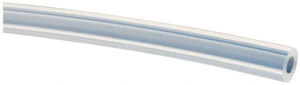 Made in USA - 1/8" ID x 1/4" OD, 1/16" Wall Thickness, Cut to Length (50' Standard Length) PTFE Tube - Translucent, 55 Hardness - Best Tool & Supply