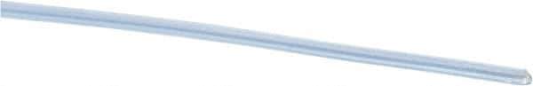 Made in USA - 1/64" ID x 0.033" OD, Cut to Length (500' Standard Length) PTFE Tube - Natural White, 60 Hardness - Best Tool & Supply