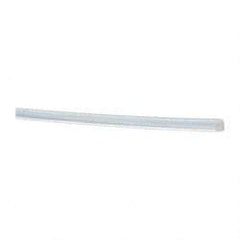 Made in USA - 0.076" ID x 0.1" OD, 0.012" Wall Thickness, Cut to Length (500' Standard Length) PTFE Tube - Natural White, 60 Hardness - Best Tool & Supply