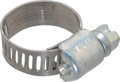 IDEAL TRIDON - SAE Size 5, 5/16 to 11/16" Diam, Carbon Steel Miniature Worm Drive Clamp - 5/16" Wide, Series 300 - Best Tool & Supply