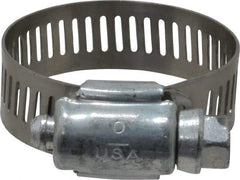 IDEAL TRIDON - SAE Size 16, 11/16 to 1-1/2" Diam, Carbon Steel Worm Drive Clamp - 1/2" Wide, Series 600 - Best Tool & Supply