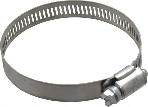 IDEAL TRIDON - SAE Size 40, 2-1/16 to 3" Diam, Carbon Steel Worm Drive Clamp - 1/2" Wide, Series 600 - Best Tool & Supply