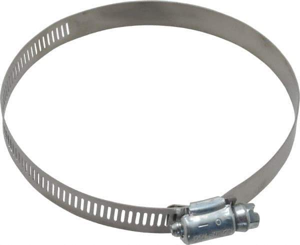 IDEAL TRIDON - SAE Size 64, 2-1/2 to 4-1/2" Diam, Carbon Steel Worm Drive Clamp - 1/2" Wide, Series 600 - Best Tool & Supply