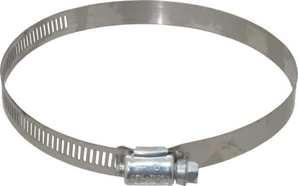 IDEAL TRIDON - SAE Size 72, 3 to 5" Diam, Carbon Steel Worm Drive Clamp - 1/2" Wide, Series 600 - Best Tool & Supply