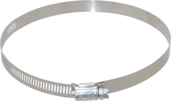 IDEAL TRIDON - SAE Size 88, 4-1/16 to 6" Diam, Carbon Steel Worm Drive Clamp - 1/2" Wide, Series 600 - Best Tool & Supply