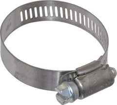 IDEAL TRIDON - SAE Size 24, 1-1/16 to 2" Diam, Stainless Steel Worm Drive Clamp - 1/2" Wide, Material Grade 201, Series 611 - Best Tool & Supply