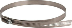 IDEAL TRIDON - SAE Size 116, 5-3/4 to 7-3/4" Diam, Stainless Steel Worm Drive Clamp - 1/2" Wide, Material Grade 201, Series 611 - Best Tool & Supply